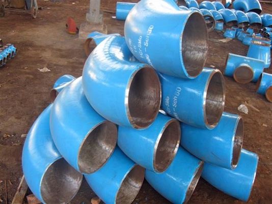 15CrMo P91 Fittings in acciaio legato Pipe Elbow Sand Blast
