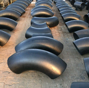 A234 Wp91 Fittings in acciaio legato gomito a 90 gradi con verniciatura nera
